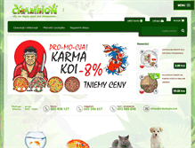 Tablet Screenshot of e-zoologia.com
